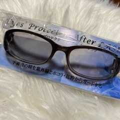 メガネ　プロテクター　花粉　黄砂　UVカットの画像