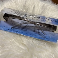 メガネ　プロテクター　花粉　黄砂　UVカットの画像