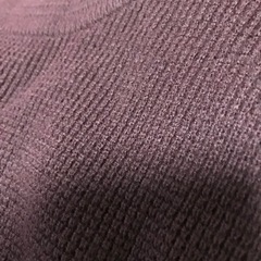 小豆色🫘ニット（新品）の画像