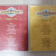 【DVD４枚組】アニメ　MEDABOTS　メダロット　ファースト（第一）シーズンの画像