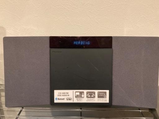 PIONEER パイオニア X-SMC02 CDプレイヤー BTオーディオ