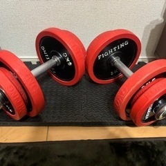 ダンベル,片手20kg,計40kgセット, FIGHTINGRO...