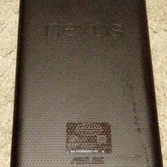 タブレット　Nexus7 の画像