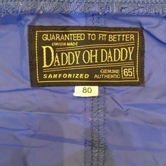 値下げました！DADDY OH DADDY ナイロンパーカー サイズ80cmの画像