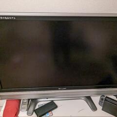 テレビ 世界の亀山モデル SHARP AQUOS リモコン故障気味
