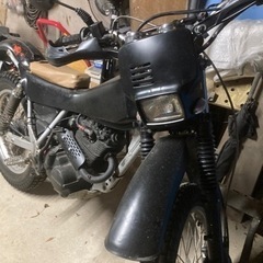 ホンダTL125改TLR200仕様　現車確認後大幅値下げ現金21万円の画像
