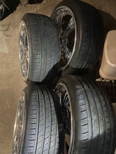 希少ホイール SSR Vienna クラージェ 19インチ メッキ
