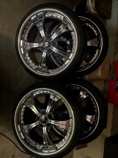 希少ホイール SSR Vienna クラージェ 19インチ メッキ