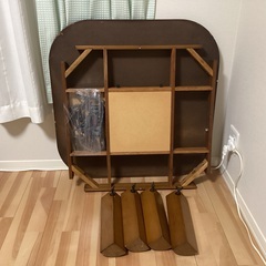 （交渉中）こたつ兼テーブル【注意】こたつ布団はありませんの画像
