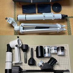 【成約】天体望遠鏡　Vixen A80Mf・ポルタⅡ経緯台の画像