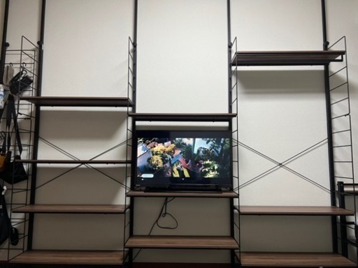 ニトリ Nポルダ ワイヤーシェルフ 80cm×3