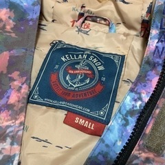 スノーボードウエア KELLAN SNOW サイズ S ジャケット レディース FLOWER スキーの画像