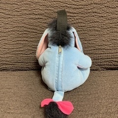 Disney ディズニー プーさん　イーヨー　ストラップ付き　ぬいぐるみの画像