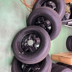 新型ジムニー jb64 純正タイヤホイールセット