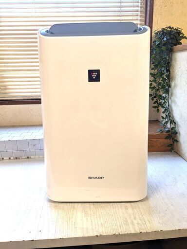 SHARP 空気清浄除湿機 2022年製 CV-EF120-W HEPAフィルター 脱臭フィルター