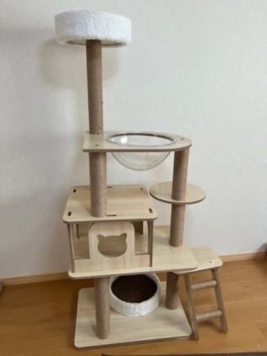 キャットタワー美品きまってます