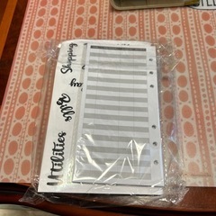 システム手帳　19cmＸ12.5cmの画像