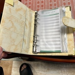 システム手帳　19cmＸ12.5cmの画像