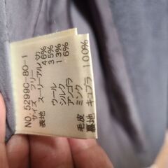 ミンクとアンゴラのフリーサイズの画像