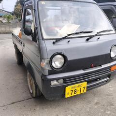 【SUZUKI】キャリートラック　車検付き　低走行　機関良好
