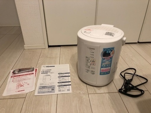象印 加湿器 2022年製 2.2L 蒸気式 EE-RQ35-WA