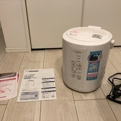 象印 加湿器 2022年製 2.2L 蒸気式 EE-RQ35-WA