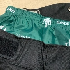 スノボ ウェア パンツ sands Black&グリーン Mサイ...