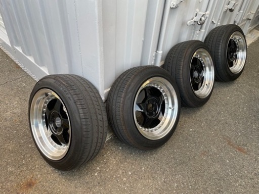 15インチ 8j＋20 タイヤ付き4本セット　絶版　希少　美品