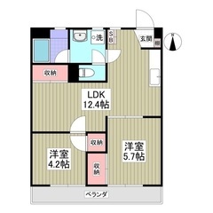 《《２ＬＤＫ》》🎀小山市🎀敷金礼金無料🎀フリーレント１ヶ月付き🎀...