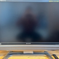 シャープ製　37インチ　2008年製テレビ