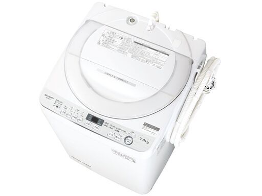 【中古】SHARP シャープ 全自動洗濯機 ES-GE7D【定価：￥52,580】