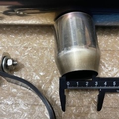 バイク 社外マフラー 長さ約50cm 内径約51mm 最終値下げの画像