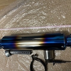 バイク 社外マフラー 長さ約50cm 内径約51mm 最終値下げの画像