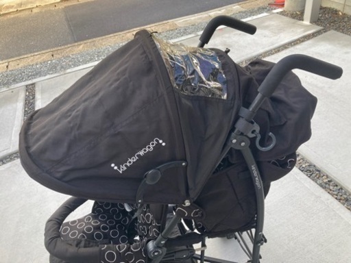 キンダーワゴン　2人乗りベビーカー