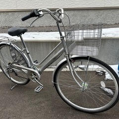 27インチ　6段変速　自転車の画像