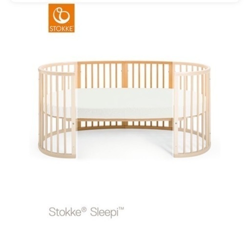 元値段10数万　STOKKE ジュニアベビーベッド