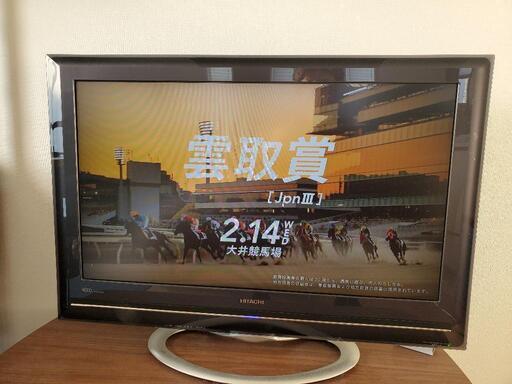 日立WOOO 32型TV　録画機能付き