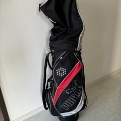 PUMA プーマ　キャディバッグ　中古の画像