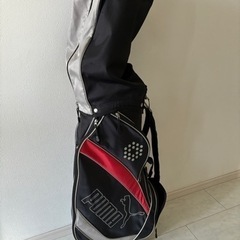PUMA プーマ　キャディバッグ　中古の画像