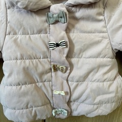 ピンク上着 80cmの画像