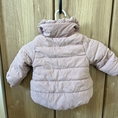 ピンク上着 80cmの画像