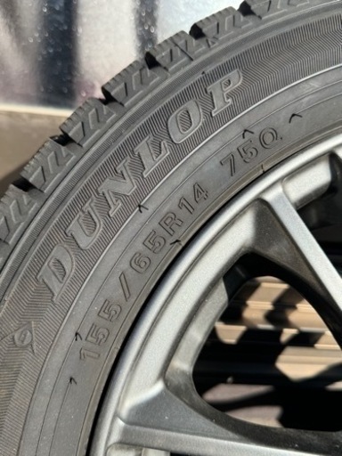 ‼️最終値下‼️155/65R14  スタッドレスタイヤ&ホイール　4本セット