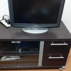 引き取り決定しました　　20インチ液晶テレビ、テレビ台　パナソニ...