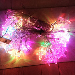 星型LED クリスマスライト 点滅ライト 室内 室外イルミネーションライトの画像