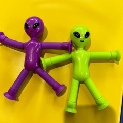 手足のびるんだーロボット&宇宙人5体セットの画像
