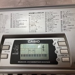 カシオ　キーボード　CTK-496　100種類音楽入ってます！の画像