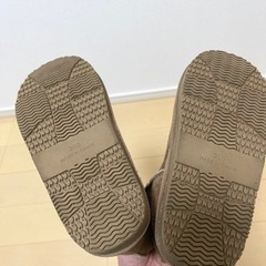 【新品未使用】キッズ　モコモコブーツ 20cmの画像