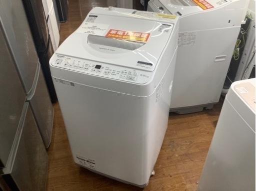 SHARP 2023年製 簡易乾燥機能付洗濯機 6.5kg入荷いたしました‼︎