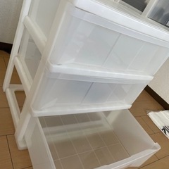 取引中:クローゼット衣装ケース3段の画像