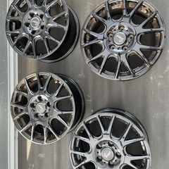 アルミホイールのみ Verthandi PW-S10 BLACK...